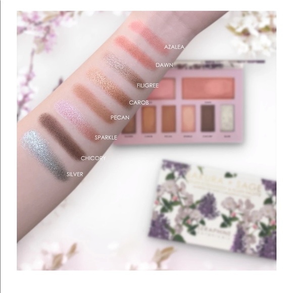 Sakura & Sage Vegan Eyeshadow & Blush Palette - Picture 3 of 3